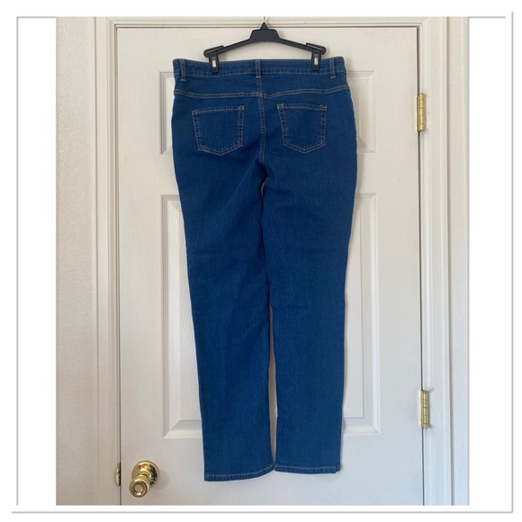 Girls Mid-Rise Straight Jeans Cat & Jack 18 Plus - Picture 3 of 4